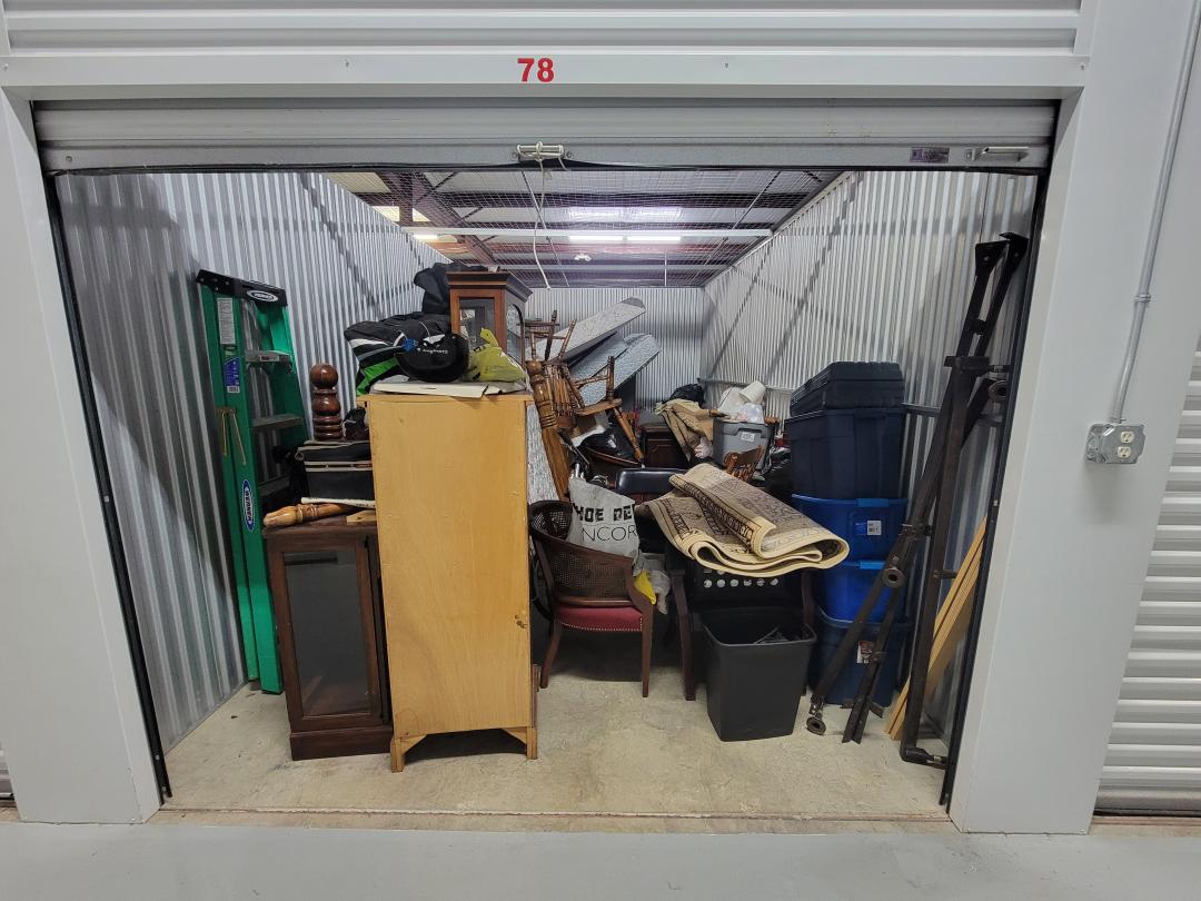 Storage Unit Auction in Bessemer, AL at Tellus Self Storage Letson